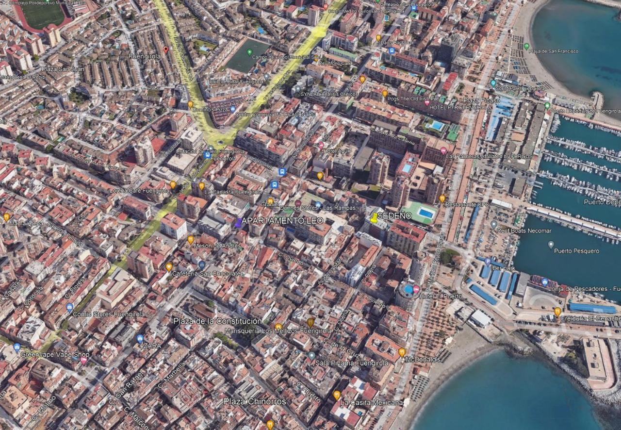 Апартаменты Apartamento En El Centro A Dos Minutos De La Playa Фуэнхирола Экстерьер фото